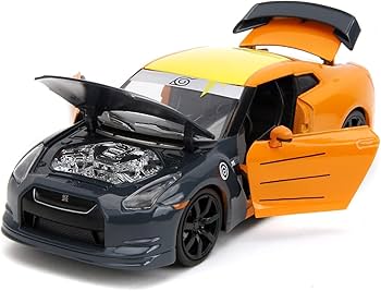 Amazon.com: Jada Toys Naruto 2009 Nissan GT-R 1:24 : Arts, Crafts